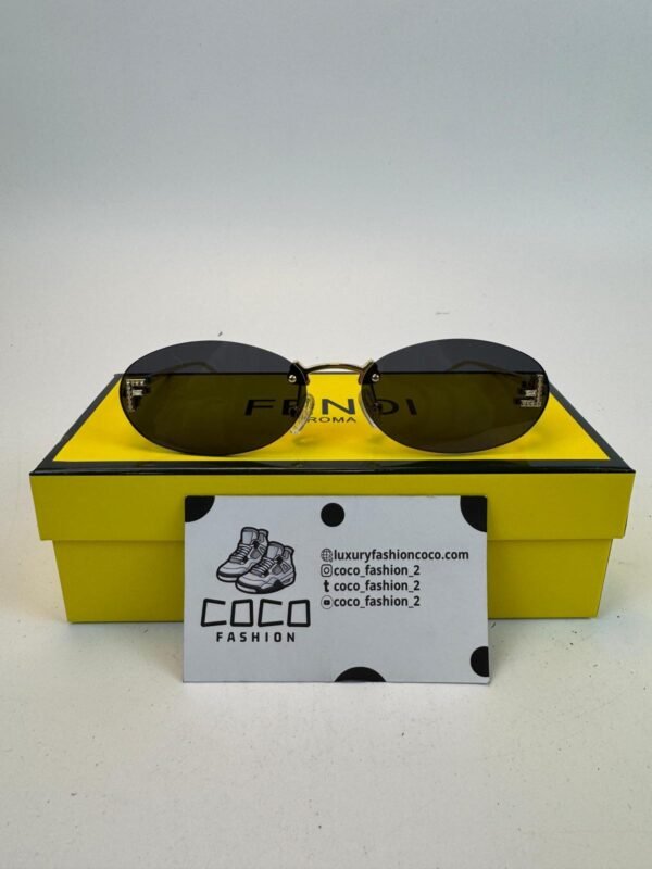 Naočale Fendi "Black - Golden" - Slika 7