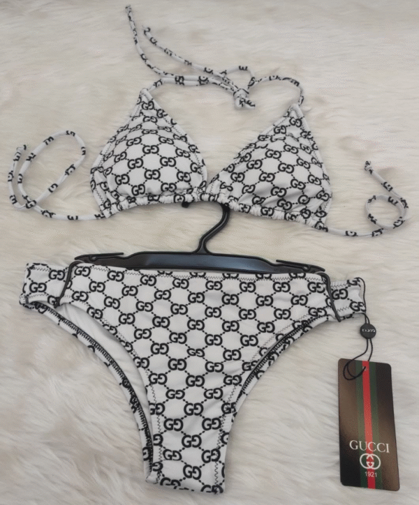 Kupaći kostim Gucci "White - Black"