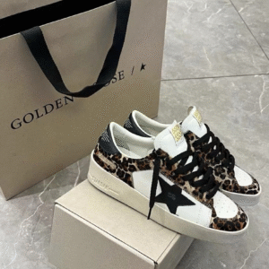 Golden Goose "Leopard, Black - White"