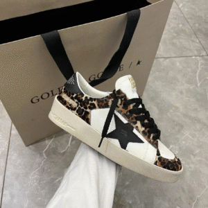 Golden Goose "Leopard, Black - White"