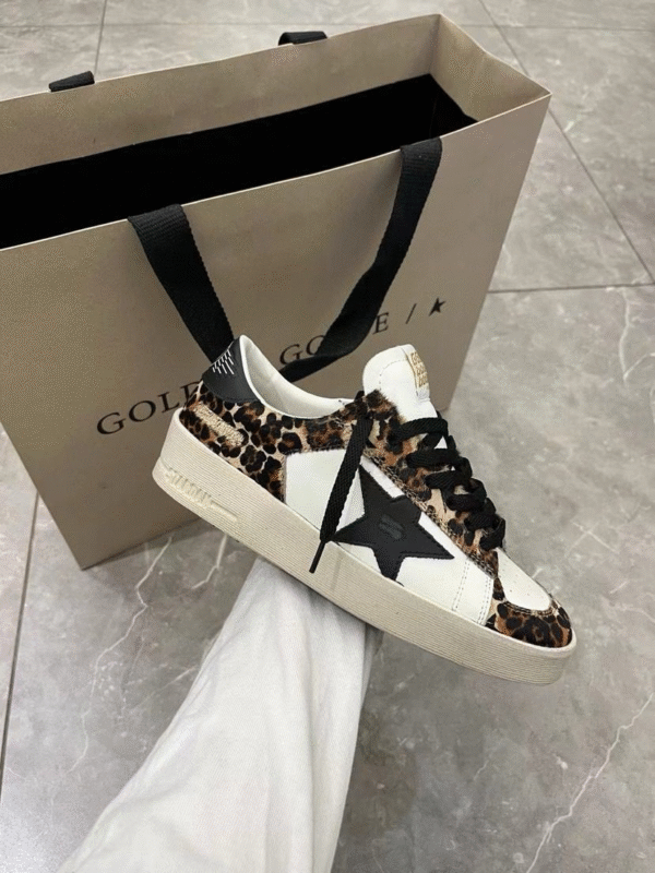 Golden Goose "Leopard, Black - White" - Slika 3