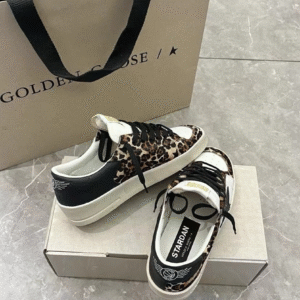 Golden Goose "Leopard, Black - White"