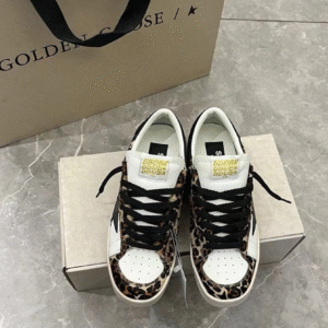 Golden Goose "Leopard, Black - White"