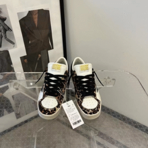 Golden Goose "Leopard, Black - White"