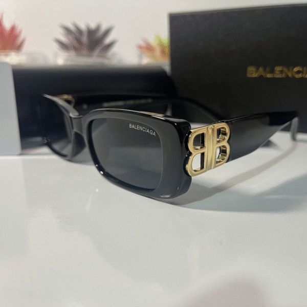 Naočale Balenciaga "Black - Golden BB" - Slika 5