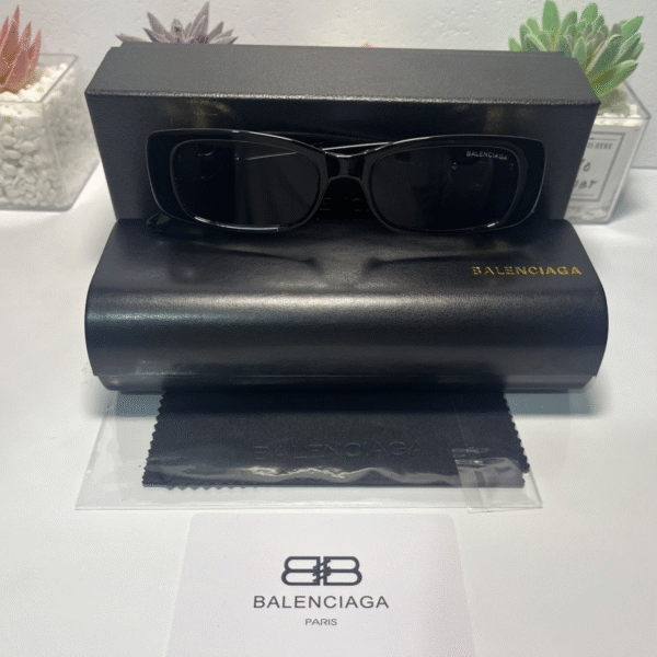 Naočale Balenciaga "Black - Golden BB" - Slika 3