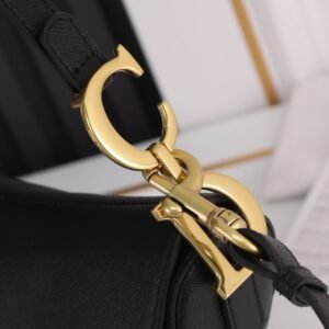 Christian Dior Mid Black-Golden