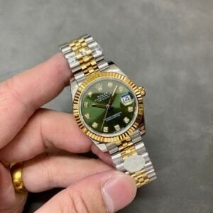 Datejust Silver-Gold-Green  31/41cm