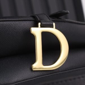 Christian Dior Mid Black-Golden