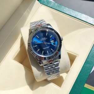 Datejust Silver / Royal Blue