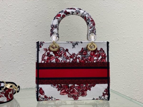 Torba Christian Dior Paris "Red Butterfly" - Mini - Slika 6