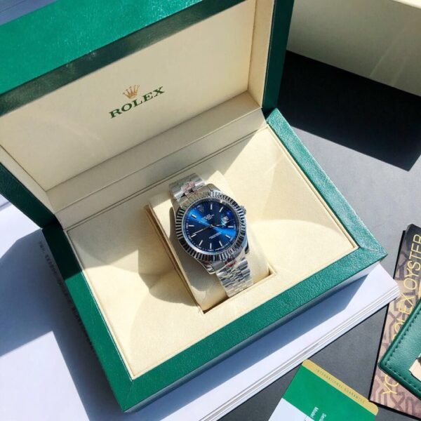 Datejust 41 Silver / Royal Blue