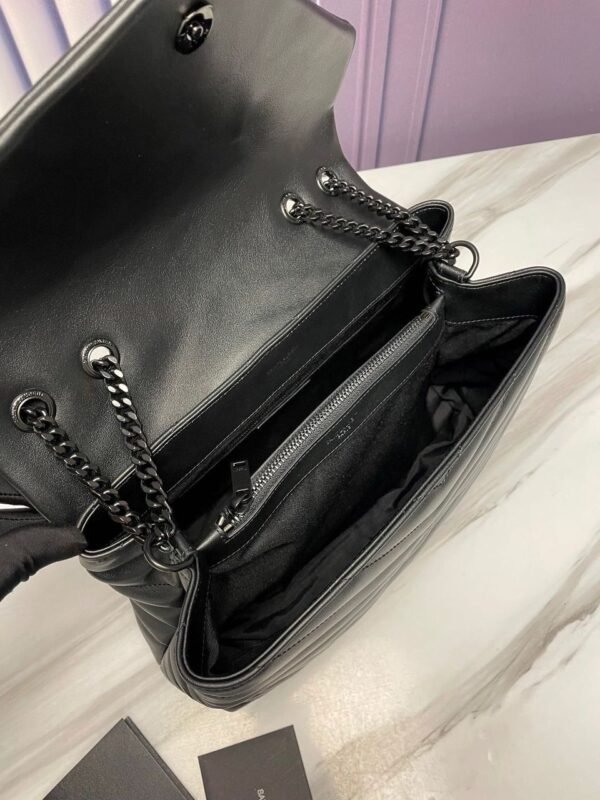 YSL Full-Black Bag - Slika 5