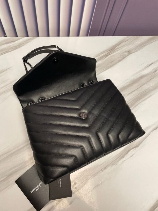 YSL Full-Black Bag - Slika 6