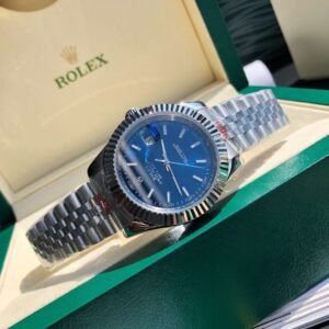 Datejust Silver / Royal Blue
