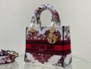 Torba Christian Dior Paris "Red Butterfly" - Mini