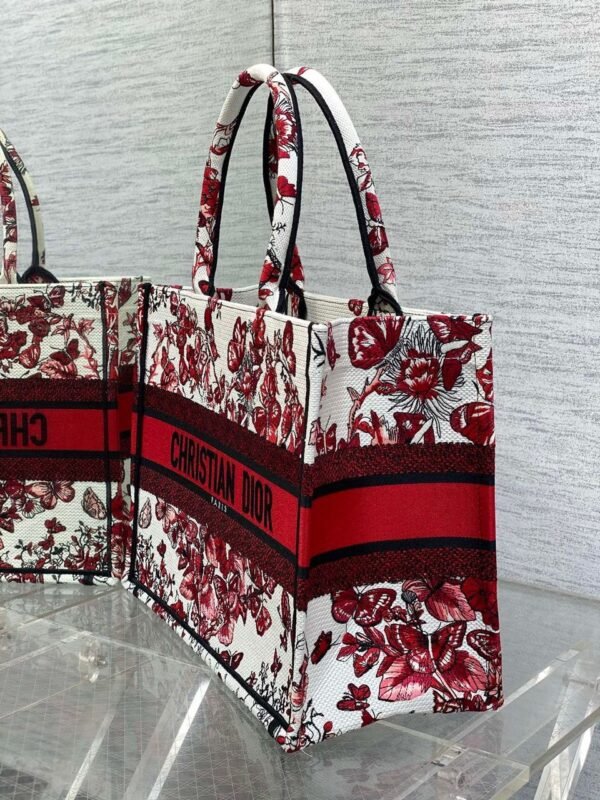 Torba Christian Dior Paris "Red Butterfly" - Slika 4