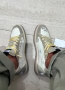 Golden Goose "White - Brown Star"