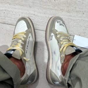 Golden Goose "White - Brown Star"