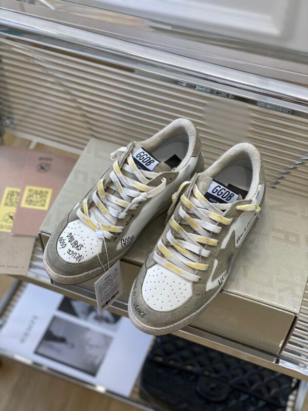 Golden Goose "White - Brown Star" - Slika 8