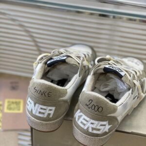 Golden Goose "White - Brown Star"