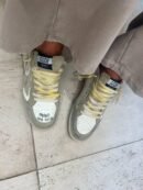 Golden Goose "White - Brown Star"