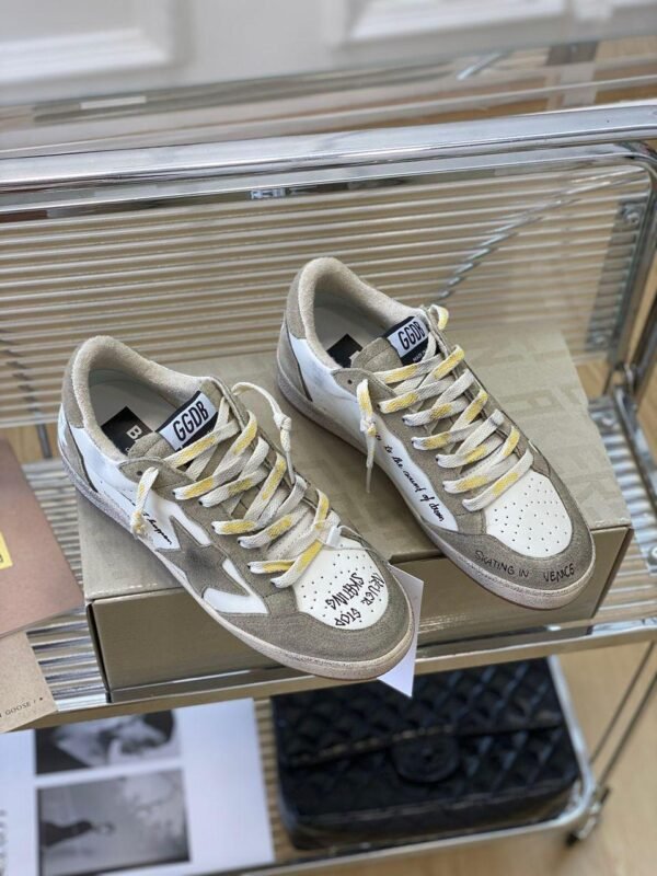 Golden Goose "White - Brown Star" - Slika 7