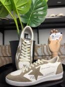 Golden Goose "White - Brown Star"
