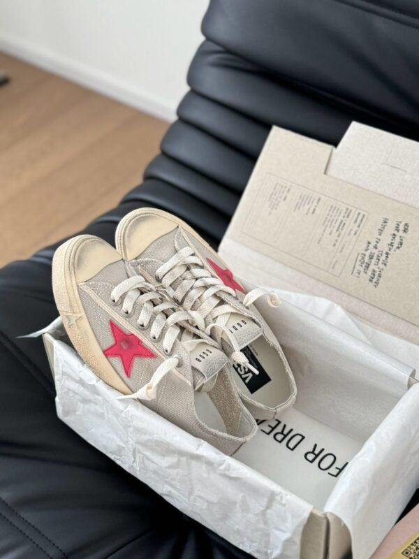 Golden Goose Grey / Pink Star - Slika 6