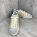Golden Goose Beige / Pink Star