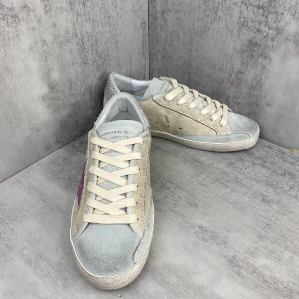 Golden Goose Beige / Pink Star - Slika 14