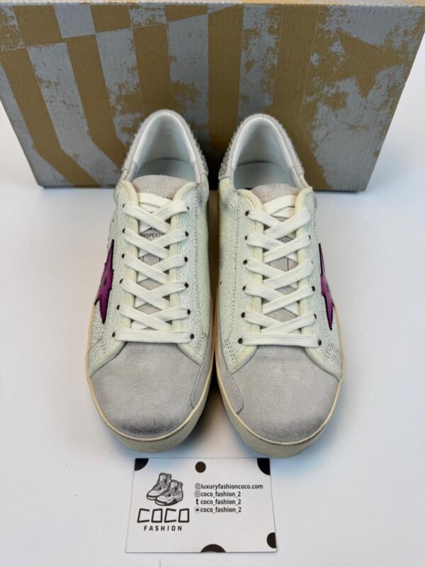Golden Goose Beige / Pink Star - Slika 3