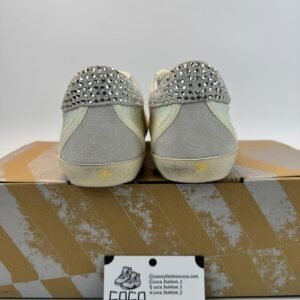 Golden Goose Beige / Pink Star