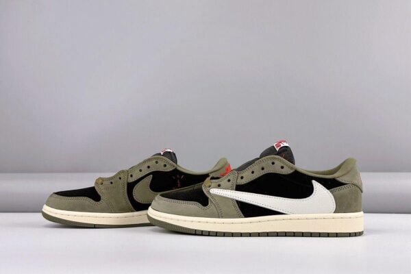 Jordan x Travis Scott Black Olive - Slika 6