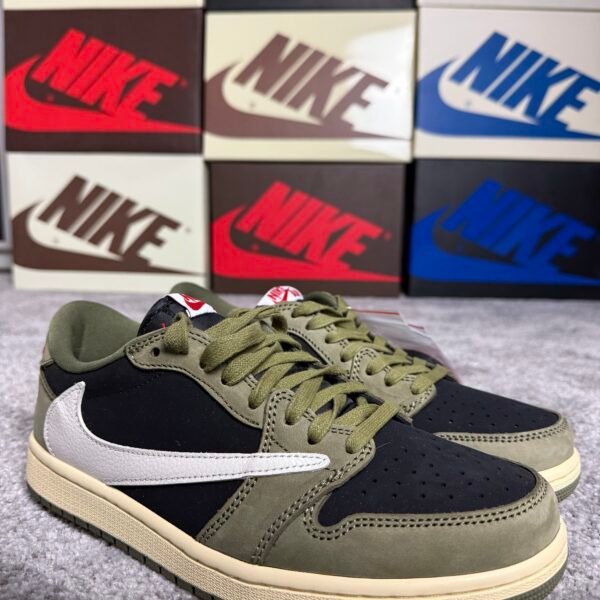 Jordan x Travis Scott Black Olive