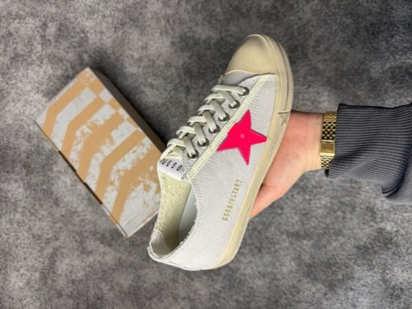 Golden Goose Grey / Pink Star - Slika 3