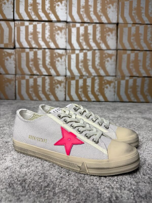 Golden Goose Grey / Pink Star - Slika 4