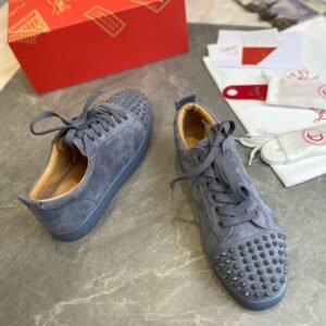 Tenisice Christian Louboutin Grey Leather