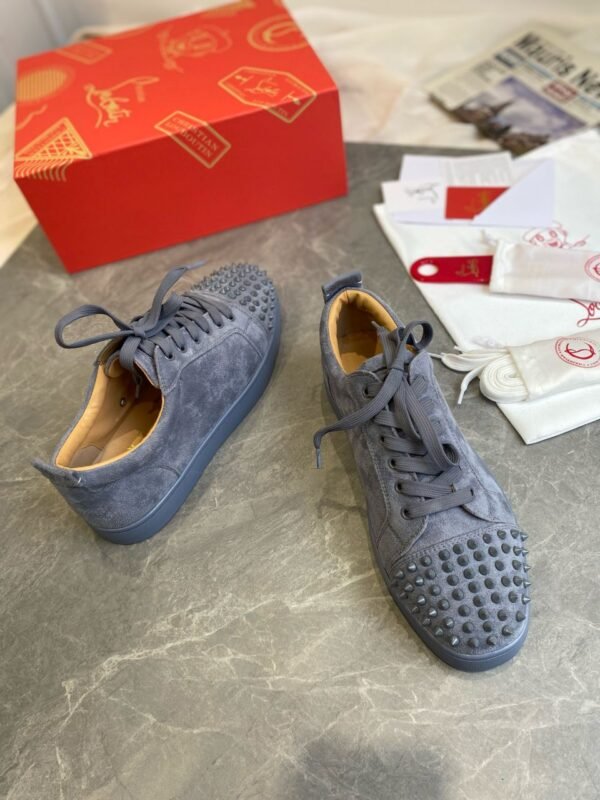Tenisice Christian Louboutin Grey Leather - Slika 6
