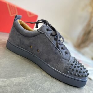 Tenisice Christian Louboutin Grey Leather
