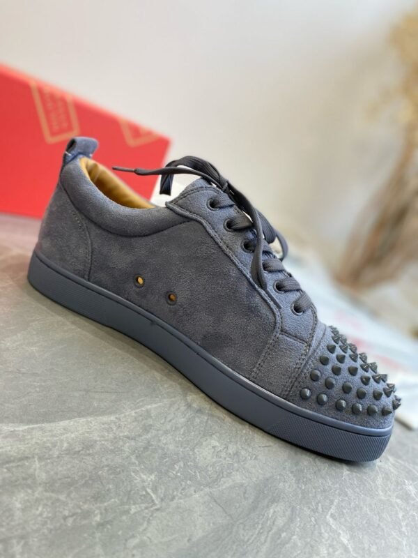 Tenisice Christian Louboutin Grey Leather - Slika 4
