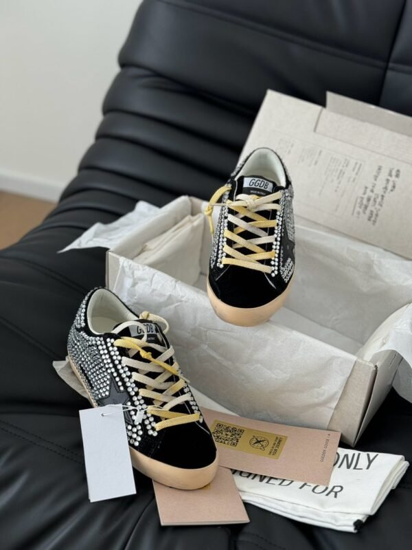 Golden Goose Black - Grey Sparkle - Slika 7