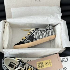 Golden Goose Black - Grey Sparkle