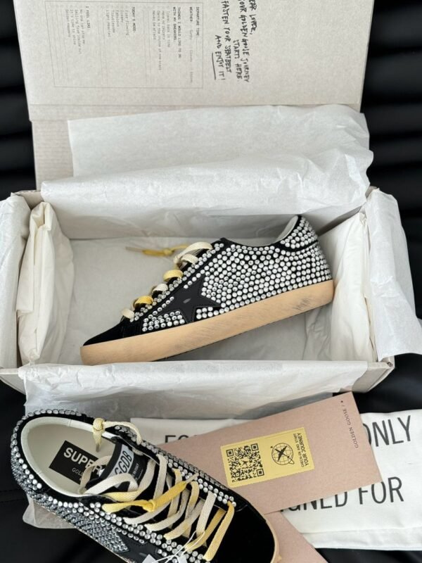 Golden Goose Black - Grey Sparkle - Slika 5
