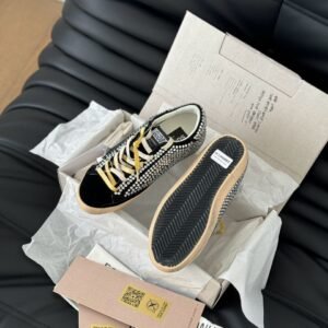 Golden Goose Black - Grey Sparkle