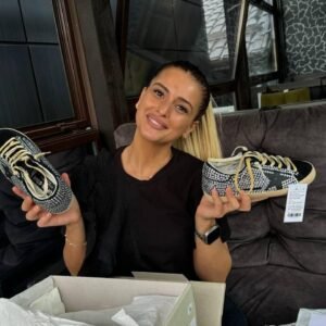 Golden Goose Black - Grey Sparkle
