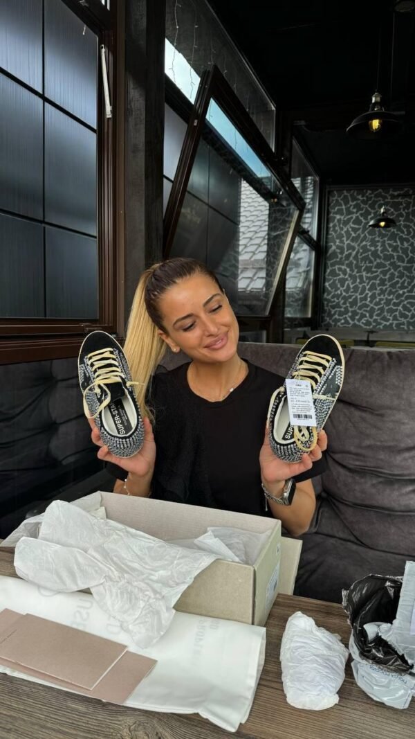 Golden Goose Black - Grey Sparkle - Slika 13