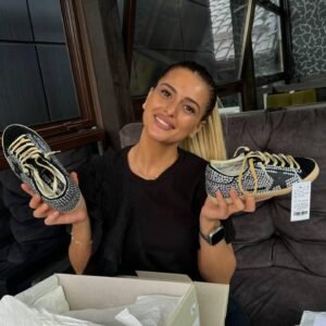 Golden Goose Black - Grey Sparkle