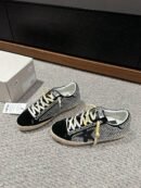 Golden Goose Black - Grey Sparkle