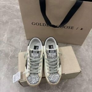 Golden Goose White - Black Star